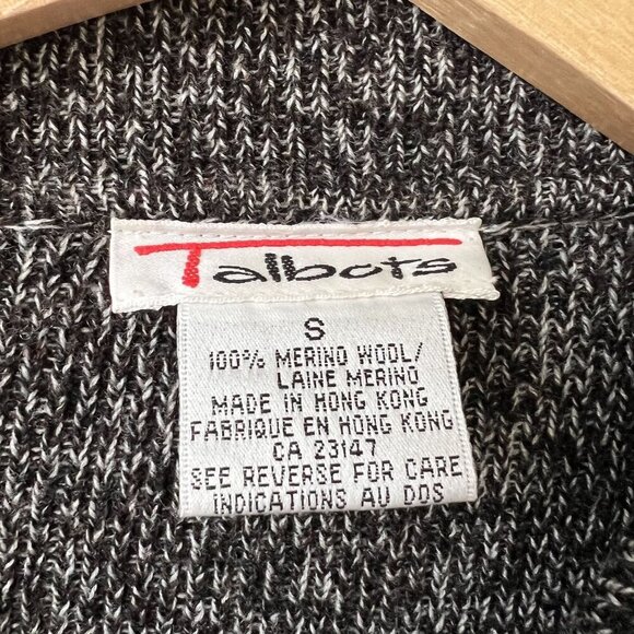 Vintage Talbots Womens Merino Wool Cardigan Sweater - Picture 2 of 4